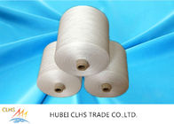 Ruwe Witte 100% Ring Spun Polyester Yarn 30S/2 30S/3 voor het Naaien