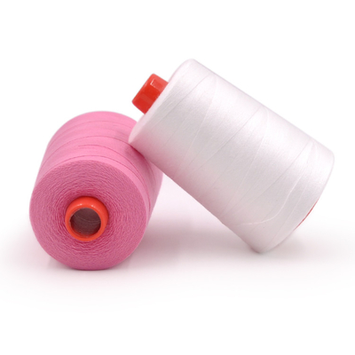 100% polyester naaddraad 40/2 40s/2 402 3000 Yards Spot met verschillende kleuren
