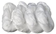 100% het maagdelijke Polyesterring Gesponnen Garen, vouwt Bestand Dikke Polyester Yar