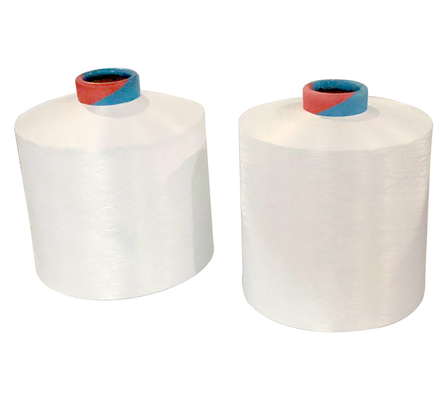 150D/48F/2 300D/96F/2 Raw White SD NIM 100% polyester DTY garen Polyester filament garen