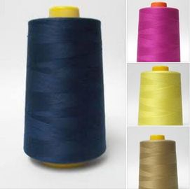 gesponnen plastic kegel van de de polyester naaiende draad 5000yds van 20s/2 30s/2 40s/2 de 100%