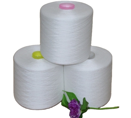 20/2 30/2 40/2 100% polyester kern gesponnen garen ruw wit volledig dof polyester garen
