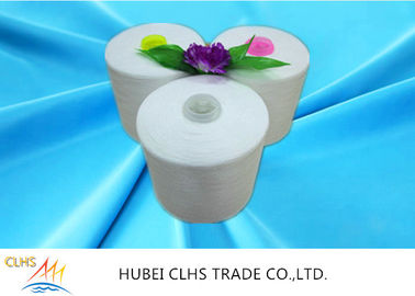 40s/2 S/Z Twist 100% gesponnen polyester garen Raw White