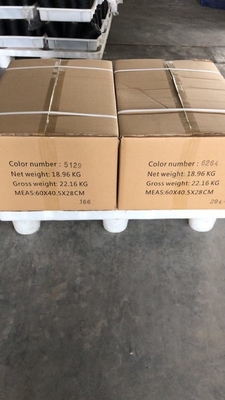 Fabriekslocatie 100% polyester naalddraad Meerdere kleuren 40/2 3000 Yards/Cone