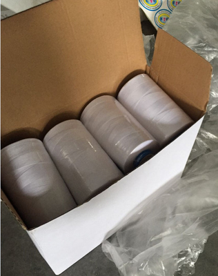 Ruwe witte 40/2 polyester naaigarn 5000Y/kegel