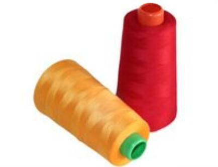 Voorraad Lot Kleuren 100% Polyester Naad 3000 Yards/Cone