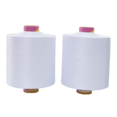 150D/48F/2 300D/96F/2 Raw White SD NIM 100% polyester DTY garen Polyester filament garen