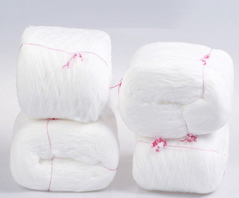 DTY Rouw Wit Nylon 6 Garens Voor Naaien, Weven, Breien