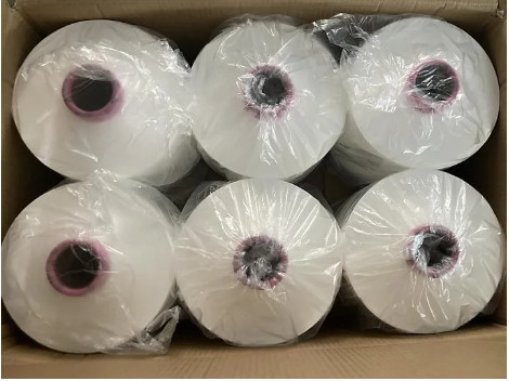 Ruwe witte DTY 100% polyester filament Garens 150/36 150/48 150/144 150/48/2