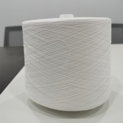 Ruwe witte 100% polyester ring gesponnen garen polyester draad 40s/2 40s/3