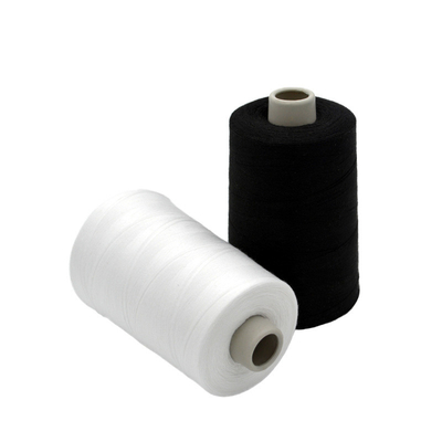 Fabriek Groothandel 5000 Yards Zwarte polyester naalddraad Draden voor naaien