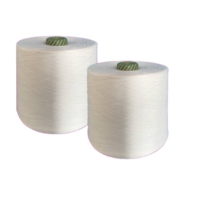 Raw White 40/2 Yizheng Spun Polyester Garne voor naaidraad AAA-kwaliteit