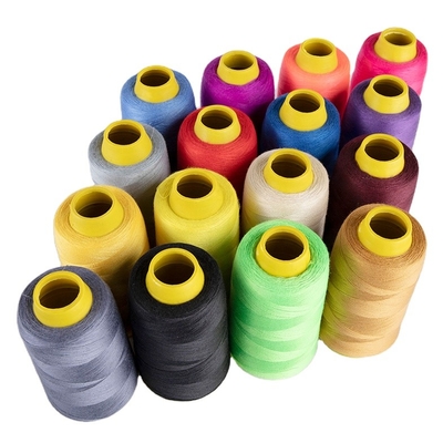 Kleurrijk geverfd naalddraad Polyester naalddraad Warme verkoop 402 Naalddraad