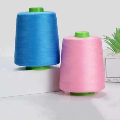China 8000 Yards Polyester Naad Spun Polyester Naad Draden Voor Kleding Hot Sale