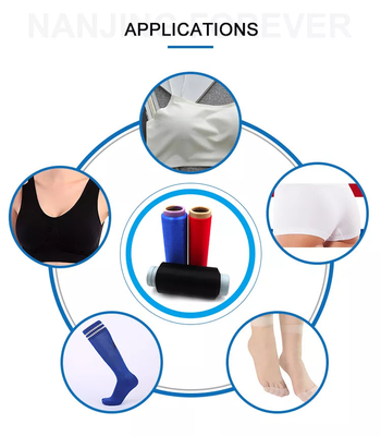Hoge Elastische Nylon 6 Garen Superieure Duurzaamheid, Duurzaam Ruw Wit Nylon Netto Garen