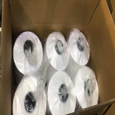 Semi-dull wit NIM 150d/48f 100% polyester filament garen voor breien weven