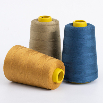 Hoge sterkte 40/2 100% gesponnen polyester naalddraad voor overlockdraad