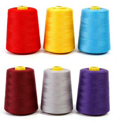 Aanpasbare lengte polyester naaigarn Multi-color polyester draad Groothandel