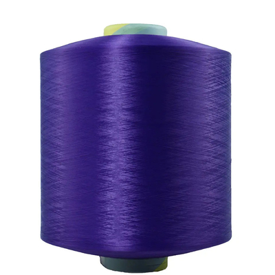 Zwarte gekleurde kleuren 300D 100% polyester filament garen breiweefsel