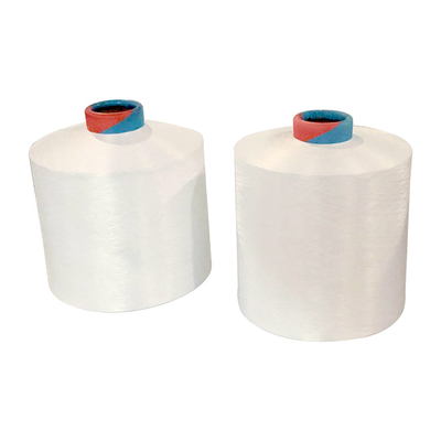 Semi-dull wit NIM 150d/48f 100% polyester filament garen voor breien weven