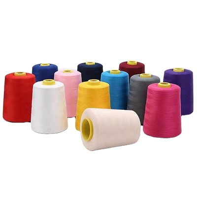 402 Gesponnen polyester naaigarn Multi-color Optie Polyester draad Voor stofjurk