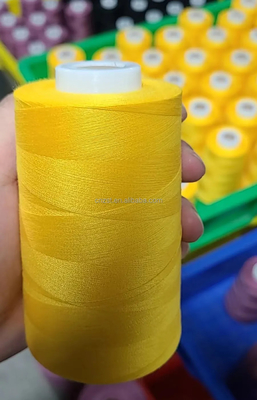 Zwart Wit Rood Meerdere Kleuren 100% Polyester Naad 3000Y 5000Y 10000 Yards