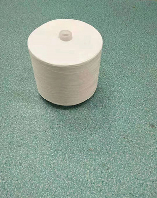 60/2 Helder Ruw Wit Gesponnen Garen van 100% Polyester op Document Kegel