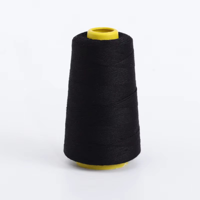Groothandel 40/2 40/3 100% gesponnen polyestergarens Polyester stapelvezel kleurgarens voor draad