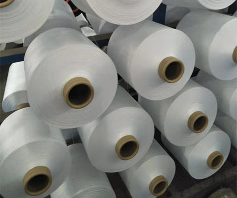 Ruw Wit 150D/48F DTY Polyestergaren Voor Breimachines