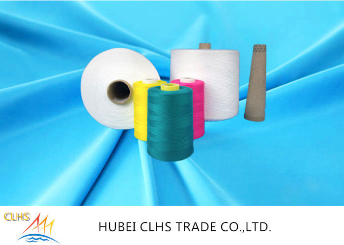100 polyester kern gesponnen draad 40 tel, duurzaam ruw polyester ring gesponnen garen