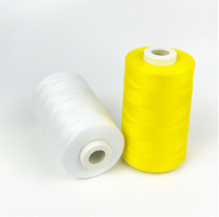 Fabriek directe verkoop 202 402 Polyester naaimachine draad Kleurrijk Kleine Grote Rollen Naad