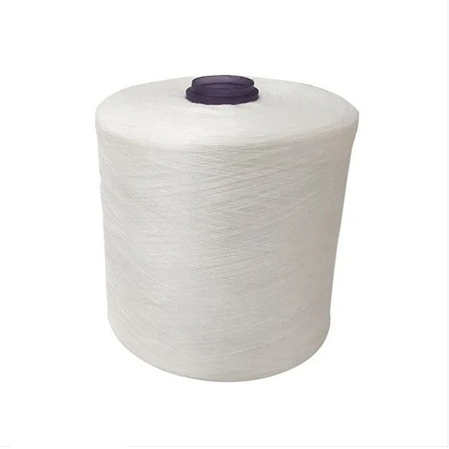 100% polyester ringspund garen voor naaien 40/2 40/3 42/2 licht half dof