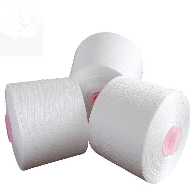 20/2, 20/3, 40/2 100% polyester kern gesponnen garens voor het maken van naaigarn