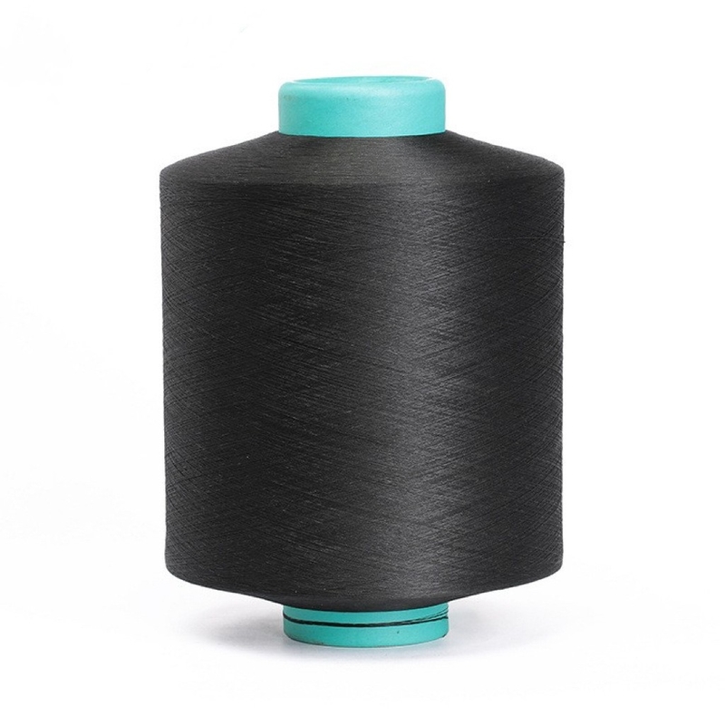 Zwart wit SD HIM NIM DTY 100% polyester filament garen voor autostoeltjes