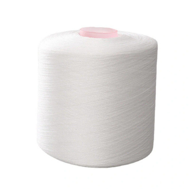 Z Twist Spun Polyester Garne 60 / 2 Met Verfbuis
